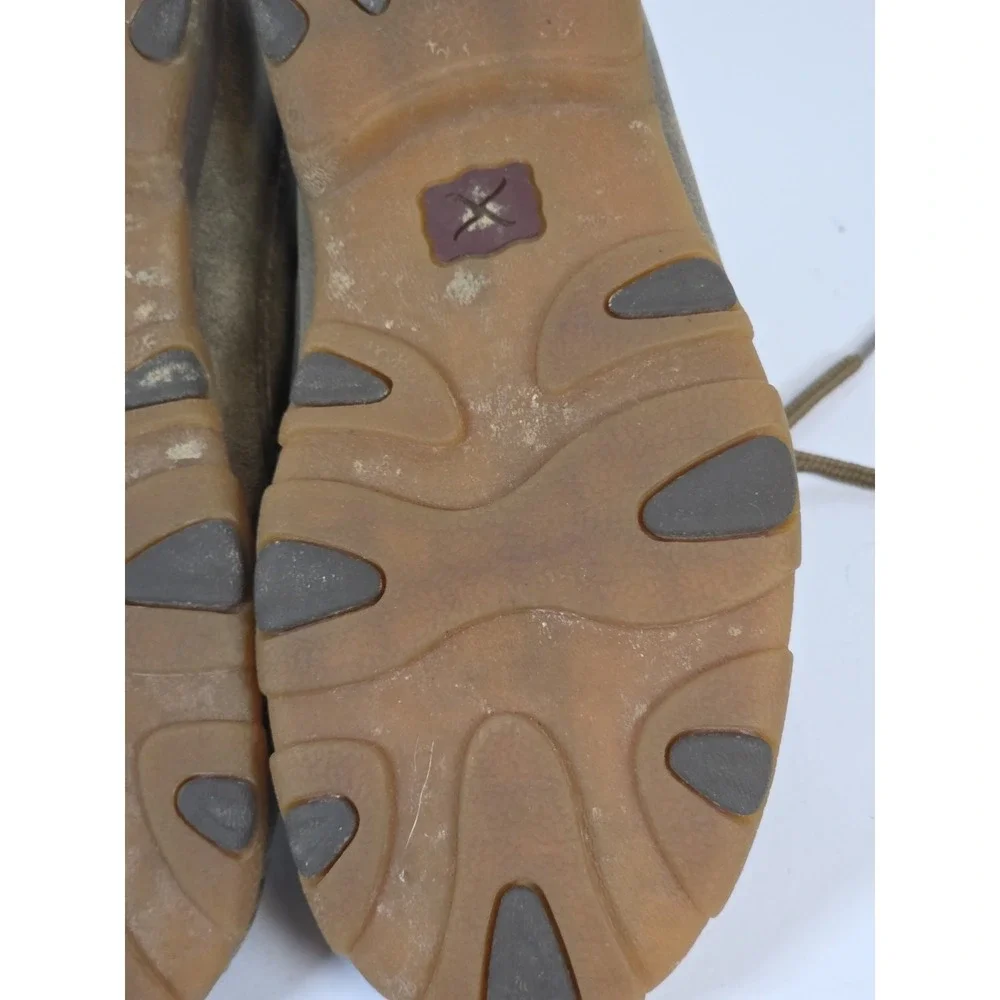 Twisted X Kids Size 2 Painted Cactus Arrow Leather Deck Shoes Moc Loafers Chill